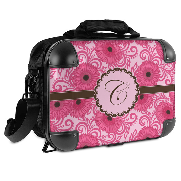 Custom Gerbera Daisy Hard Shell Briefcase - 15" (Personalized)