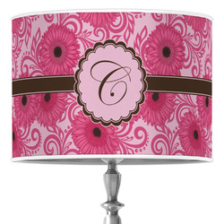 Gerbera Daisy 16" Drum Lamp Shade - Poly-film (Personalized)