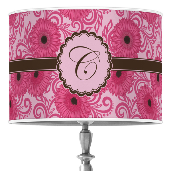 Custom Gerbera Daisy Drum Lamp Shade (Personalized)