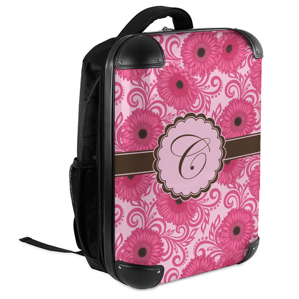 Gerbera Daisy 18" Hard Shell Backpacks - ANGLED VIEW