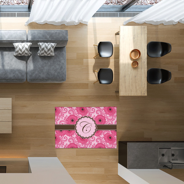 Gerbera Daisy 2'x3' Indoor Area Rugs - IN CONTEXT