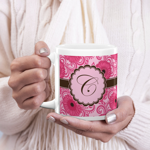 Gerbera Daisy 20oz Coffee Mug - LIFESTYLE