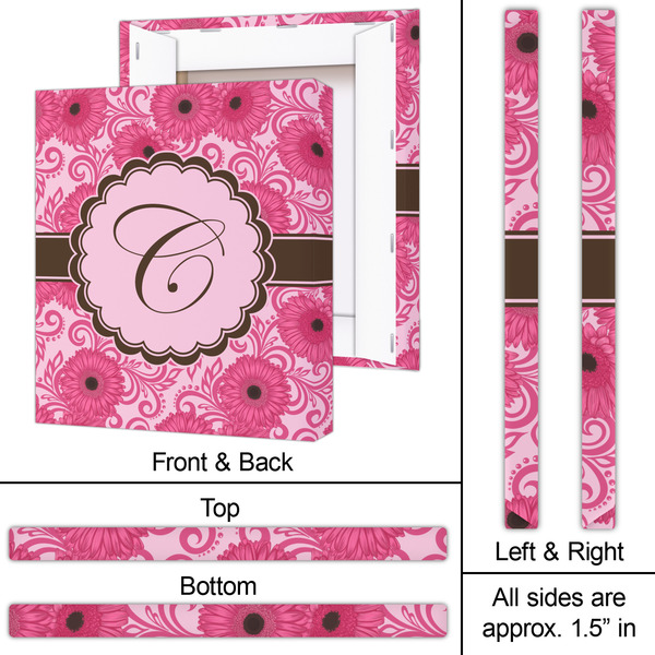 Gerbera Daisy 20x24 - Canvas Print - Approval