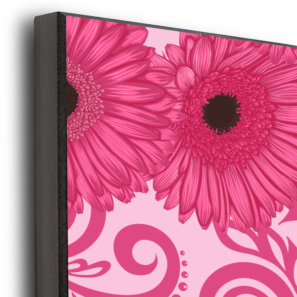 Gerbera Daisy 20x24 Wood Print - Closeup