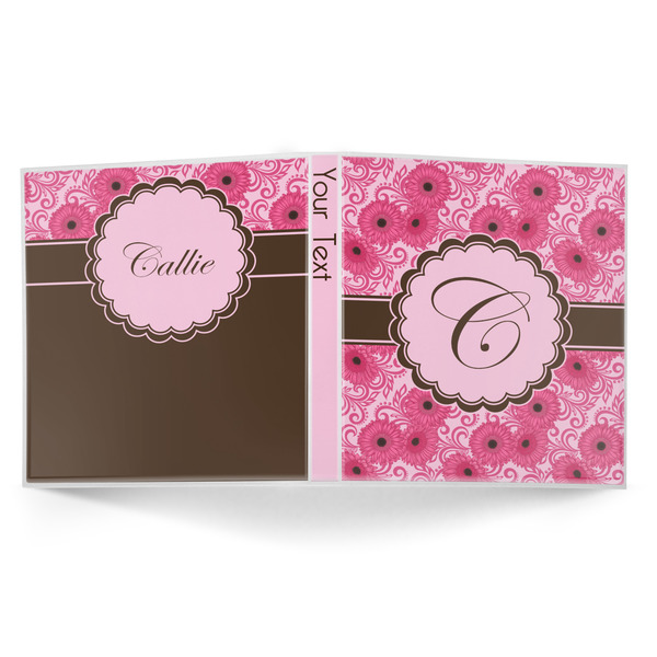 Gerbera Daisy 3-Ring Binder Approval- 1in