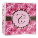 Gerbera Daisy 3-Ring Binder - 2 inch (Personalized)