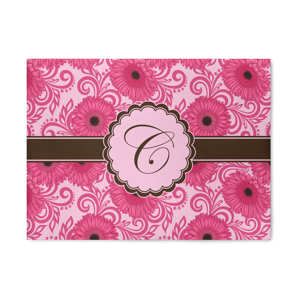 Custom Gerbera Daisy 5' x 7' Indoor Area Rug (Personalized)