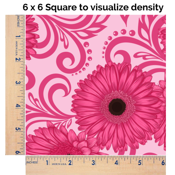 Gerbera Daisy 6x6 Swatch of Fabric