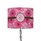 Gerbera Daisy 8" Drum Lamp Shade - Fabric (Personalized)