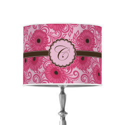 Gerbera Daisy 8" Drum Lamp Shade - Poly-film (Personalized)