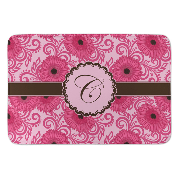 Custom Gerbera Daisy Anti-Fatigue Kitchen Mat (Personalized)