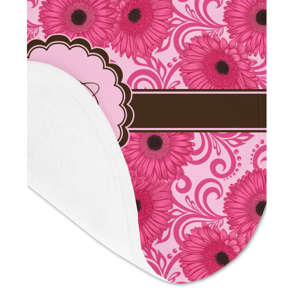 Gerbera Daisy Baby Bib - AFT detail