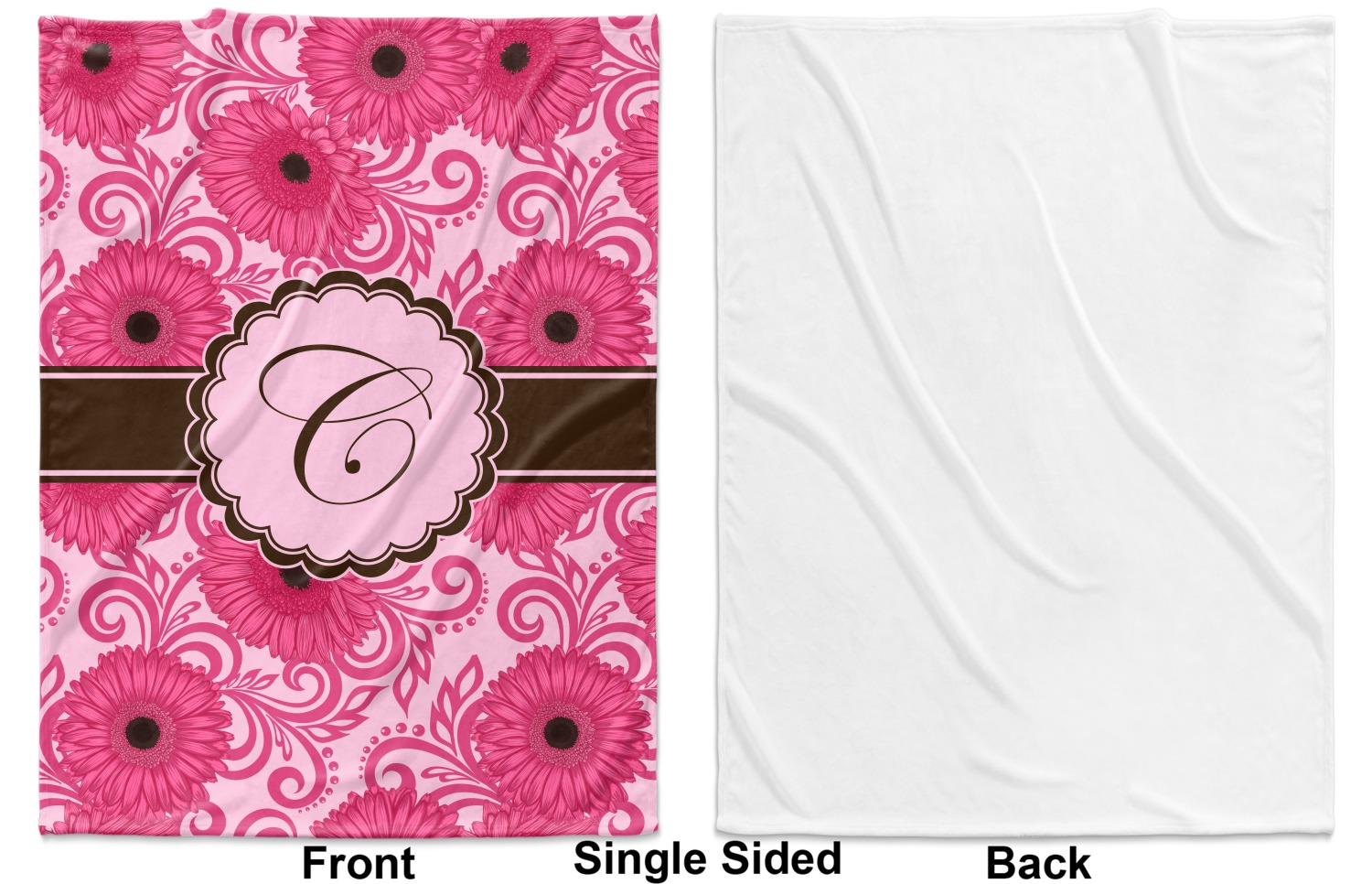 daisy swaddle blanket