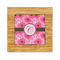 Gerbera Daisy Bamboo Trivet with 6" Tile - FRONT