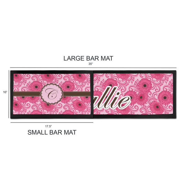 Gerbera Daisy Bar Mats - Sizing Chart