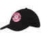 Gerbera Daisy Baseball Cap - Black (Personalized)