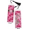 Gerbera Daisy Bookmark with tassel - Front and Back