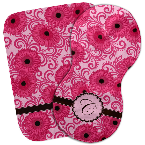 Custom Gerbera Daisy Burp Cloth (Personalized)
