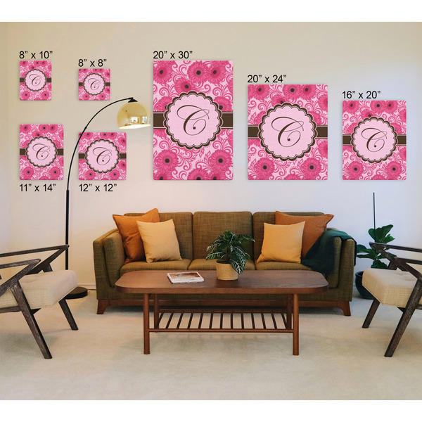 Gerbera Daisy Canvas Prints - Multiple Sizes