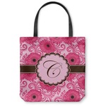 Gerbera Daisy Canvas Tote Bag - Small - 13"x13" (Personalized)
