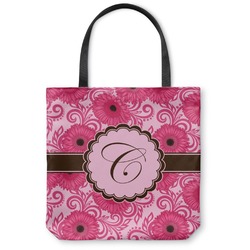 Gerbera Daisy Canvas Tote Bag - Large - 18"x18" (Personalized)