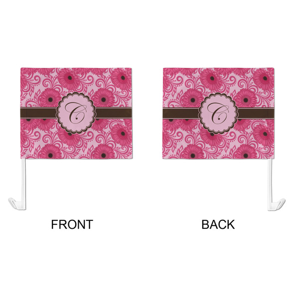 Gerbera Daisy Car Flag - Large - APPROVAL
