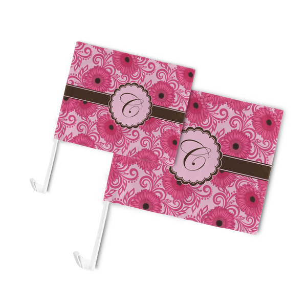 Gerbera Daisy Car Flags - PARENT MAIN (both sizes)