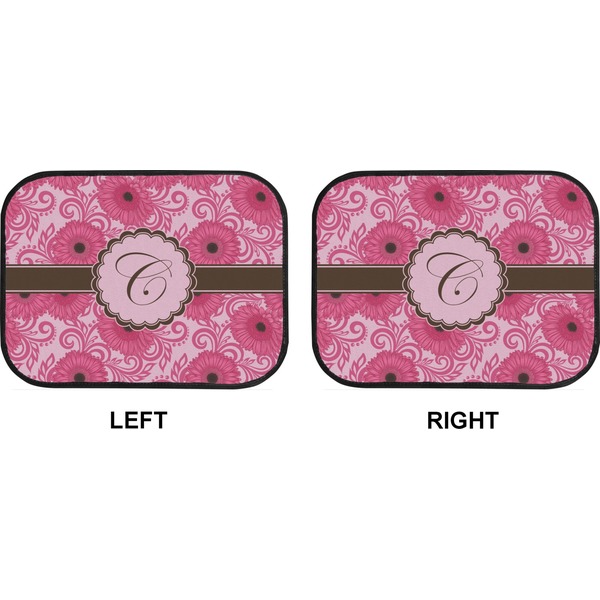 Gerbera Daisy Car Floor Mats (Back Seat) (Approval)
