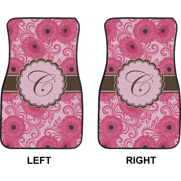 Gerbera Daisy Car Mat Front - Approval