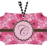Gerbera Daisy Rear View Mirror Ornament (Personalized)