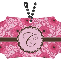 Gerbera Daisy Rear View Mirror Ornament (Personalized)