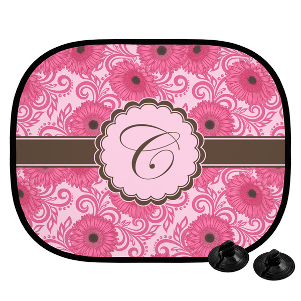 Custom Gerbera Daisy Car Side Window Sun Shade (Personalized)