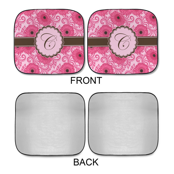 Gerbera Daisy Car Sun Shades - APPROVAL