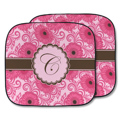 Gerbera Daisy Car Sun Shade - Two Piece (Personalized)