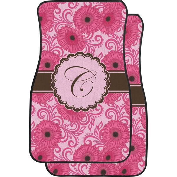 Gerbera Daisy Custom Car Floor Mats (Front Seat)