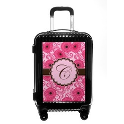 Gerbera Daisy Carry On Hard Shell Suitcase (Personalized)