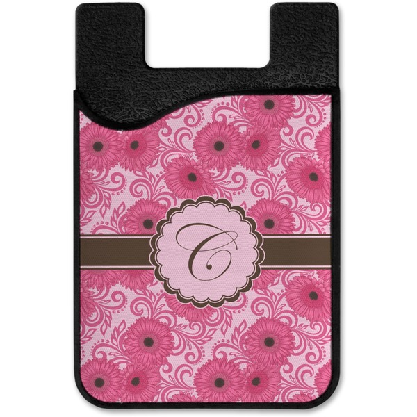 Gerbera Daisy Cell Phone Credit Card Holder