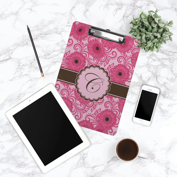 Gerbera Daisy Clipboard - Lifestyle Photo