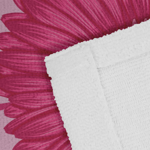 Gerbera Daisy Close up of Fabric