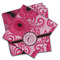 Gerbera Daisy Cloth Napkins (Set of 4) (Personalized)