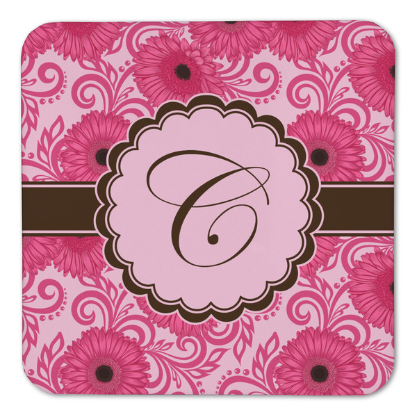 Gerbera Daisy Coaster Set - FRONT (one)