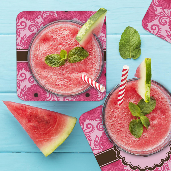 Gerbera Daisy Coaster Set - LIFESTYLE