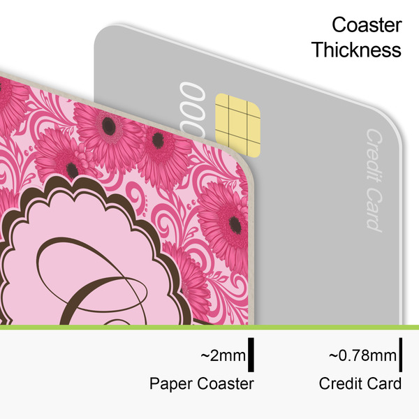 Gerbera Daisy Coaster Thickness