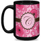 Gerbera Daisy Coffee Mug - 15 oz - Black Full