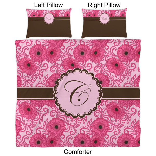 Gerbera Daisy Comforter Set - King - Approval