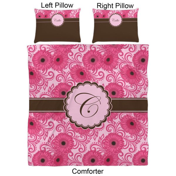 Gerbera Daisy Comforter Set - Queen - Approval