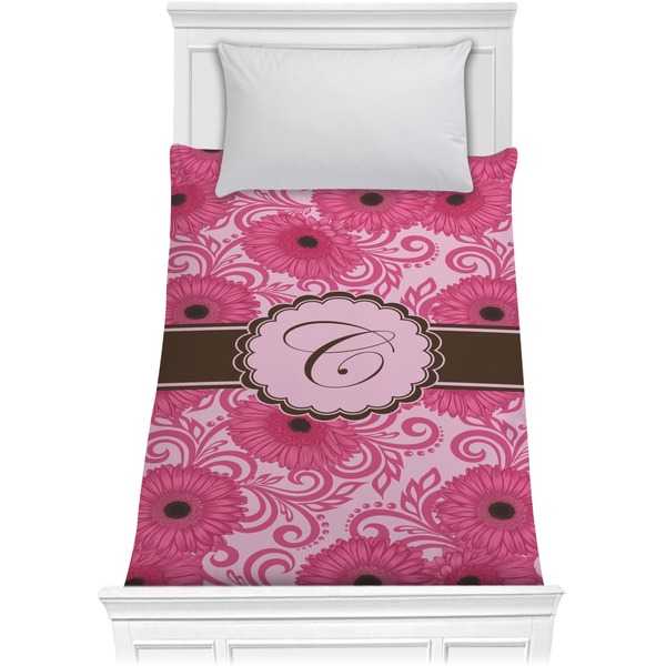 Custom Gerbera Daisy Comforter - Twin XL (Personalized)