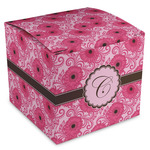 Gerbera Daisy Cube Favor Gift Boxes (Personalized)