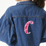 Gerbera Daisy Twill Iron On Patch - Custom Shape - X-Large (Personalized)