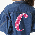 Gerbera Daisy Twill Iron On Patch - Custom Shape - 3XL (Personalized)